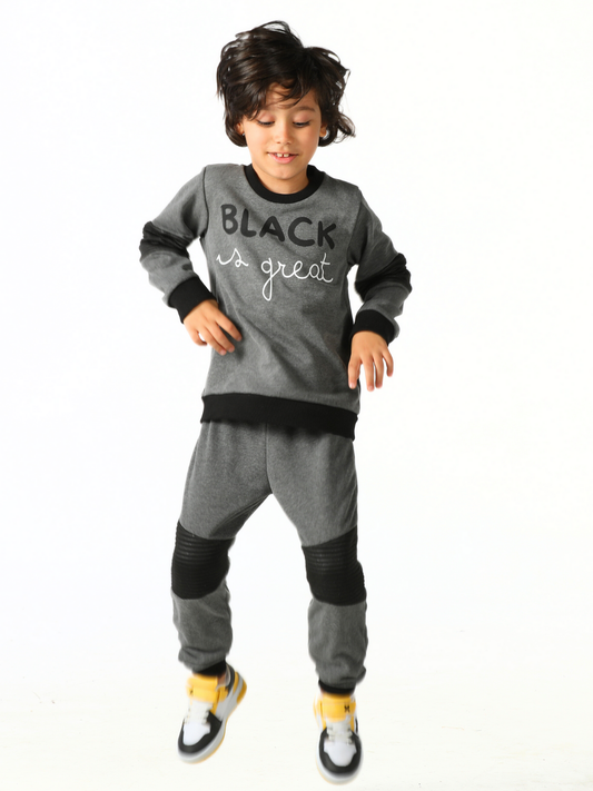 Black is Great Boys' Tracksuit