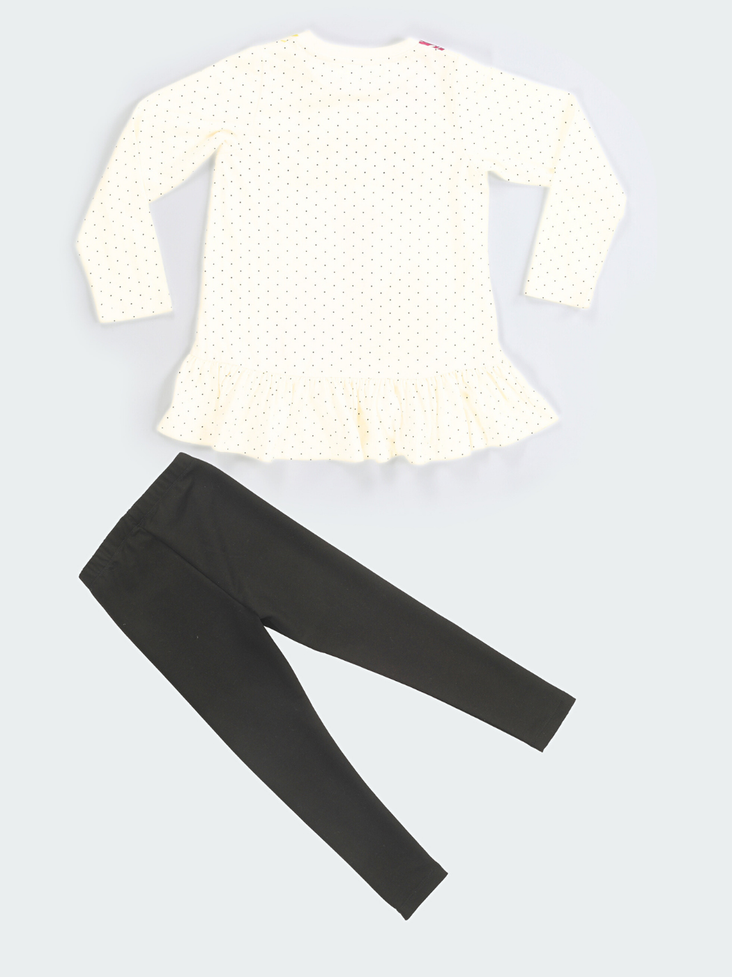 Cute Wild Girls' Basic Tunic + Tight Set Outfit