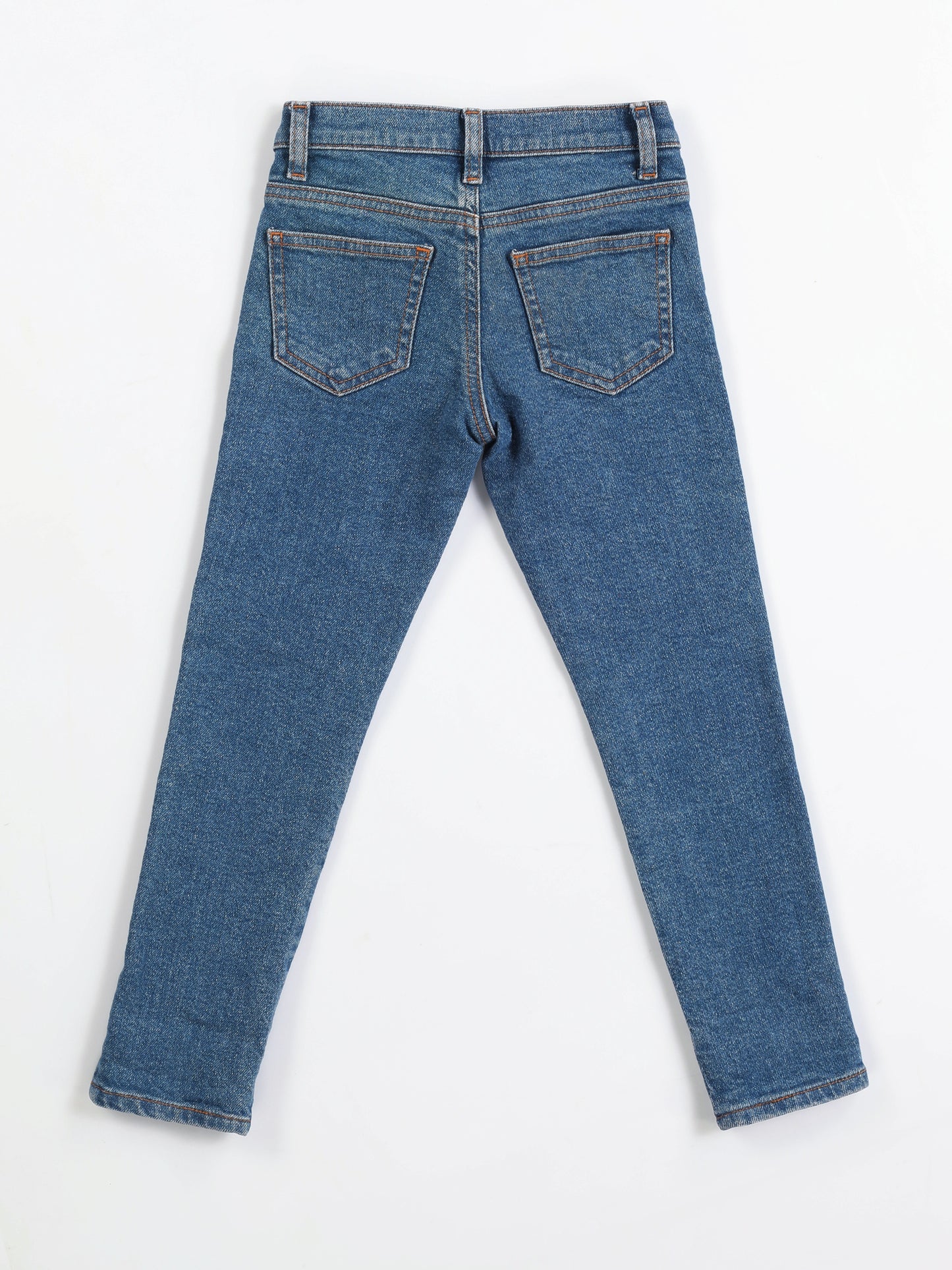 Black Cat Indigo Stone-Washed Girl Jeans