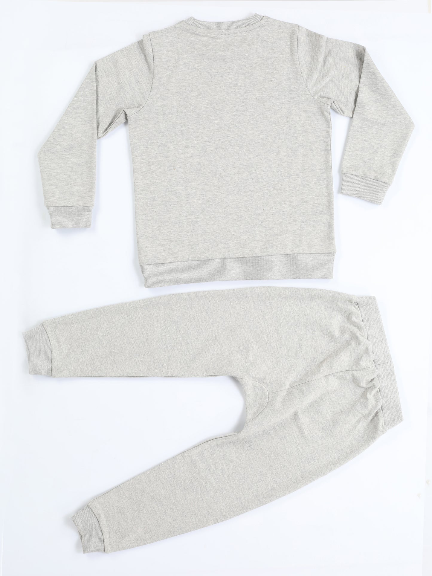 Tiger Grey Baggy Fit Boys TrackSuit