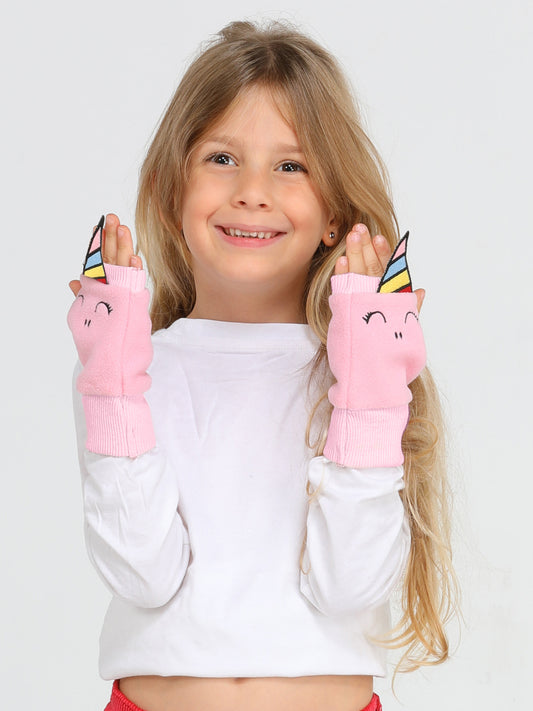 Unicorn 3D Image Gloves for Girls