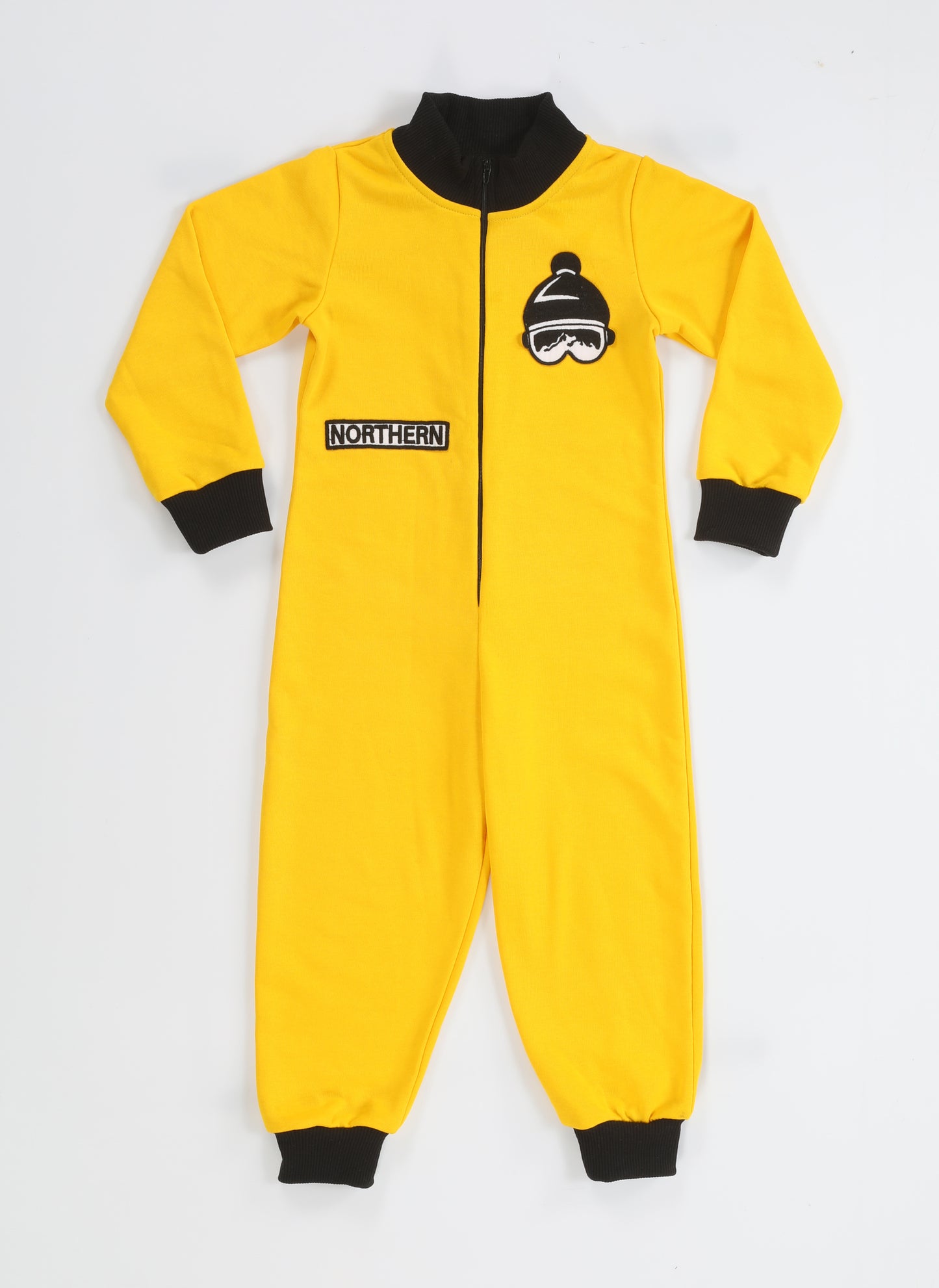 Astraunout Fit Cotton Thick Yellow Kids Overall