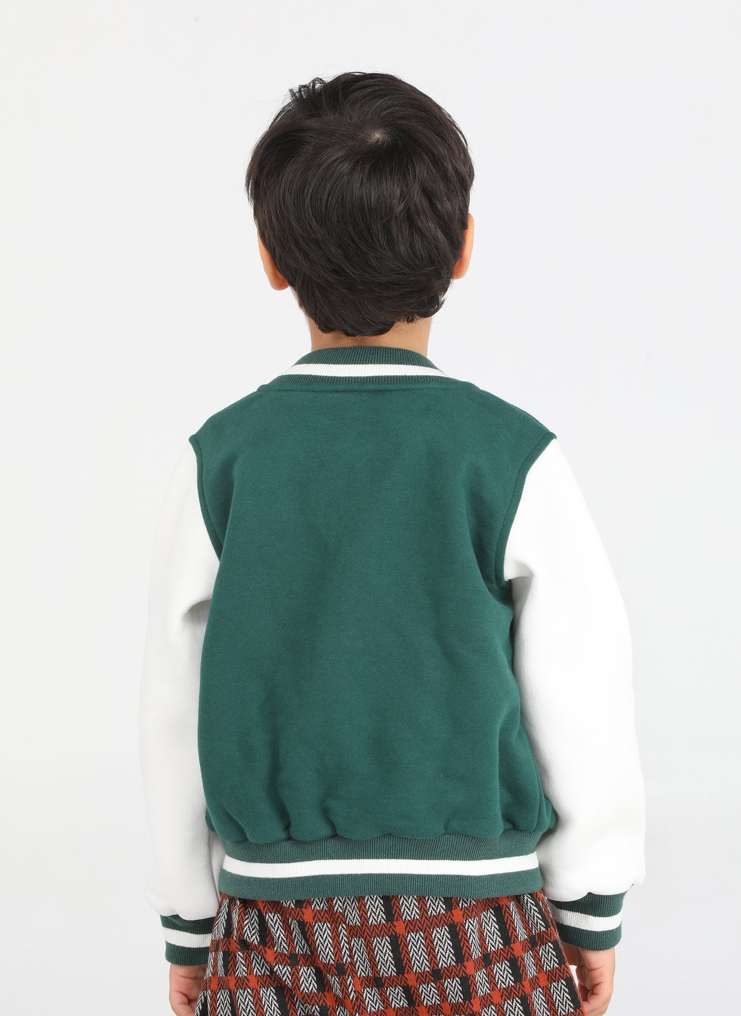 Casa Green Bomber College Jacket