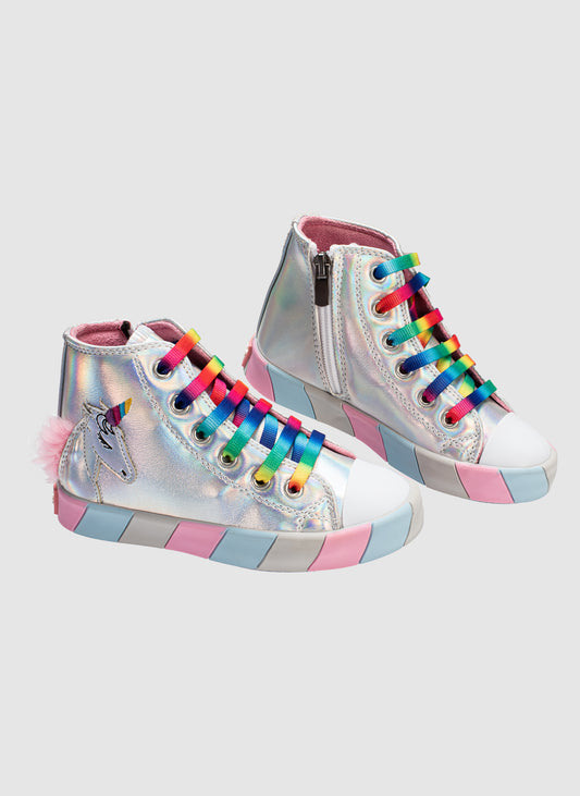 Unicorn 3D Hologram Girl Sneakers