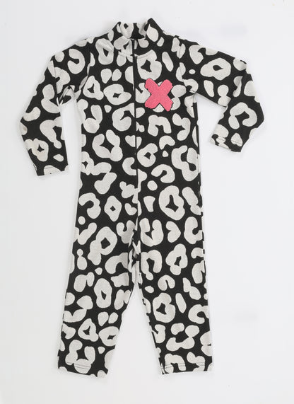 Bony Jacquard Girls' Jumpsuit