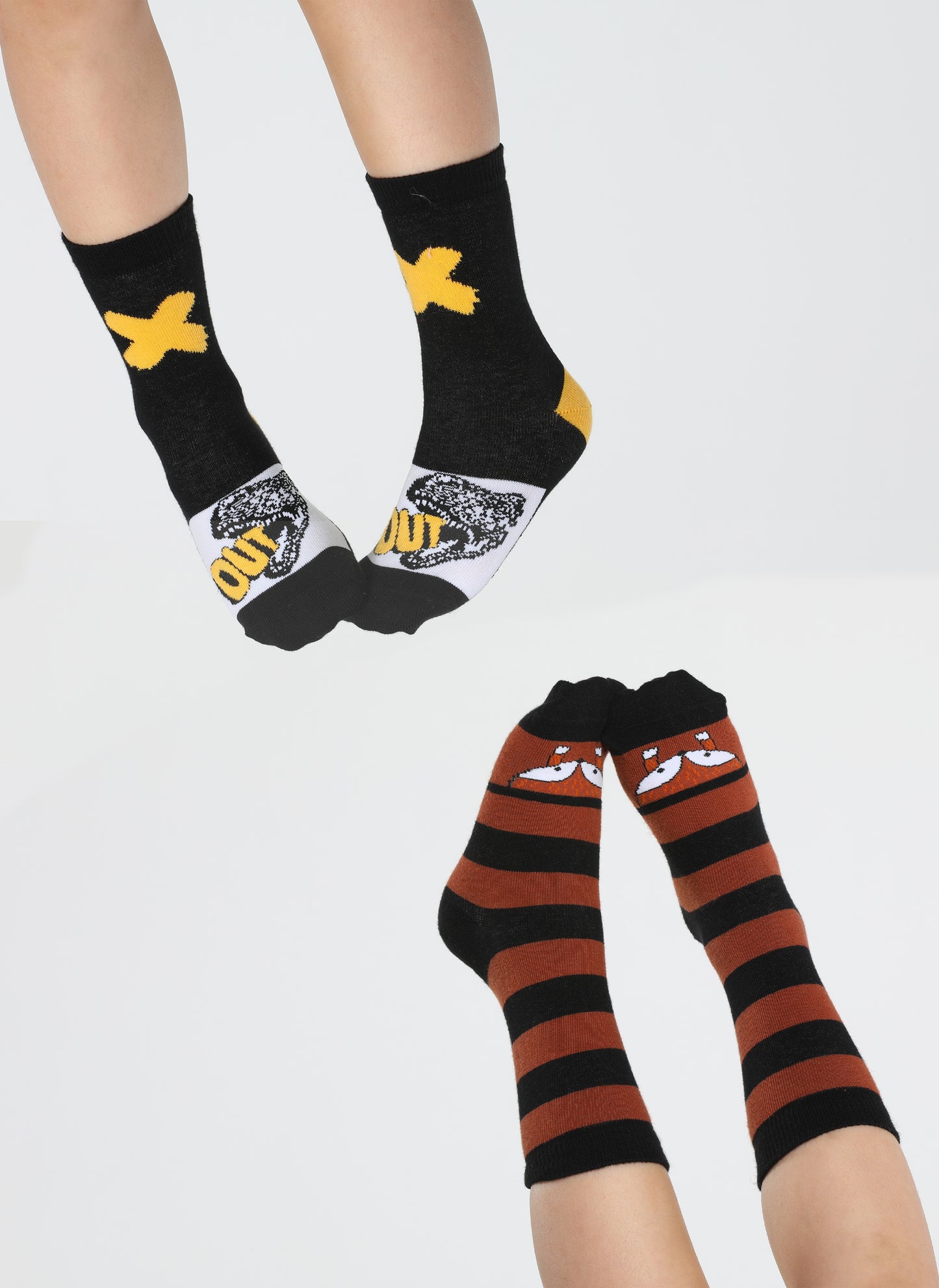 Fox&Dino 2 in 1 Package Boys' Socks Set