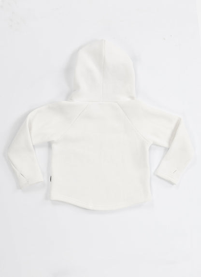 Ninja Kids' Unisex Off-White Sweatshirt Hoodie