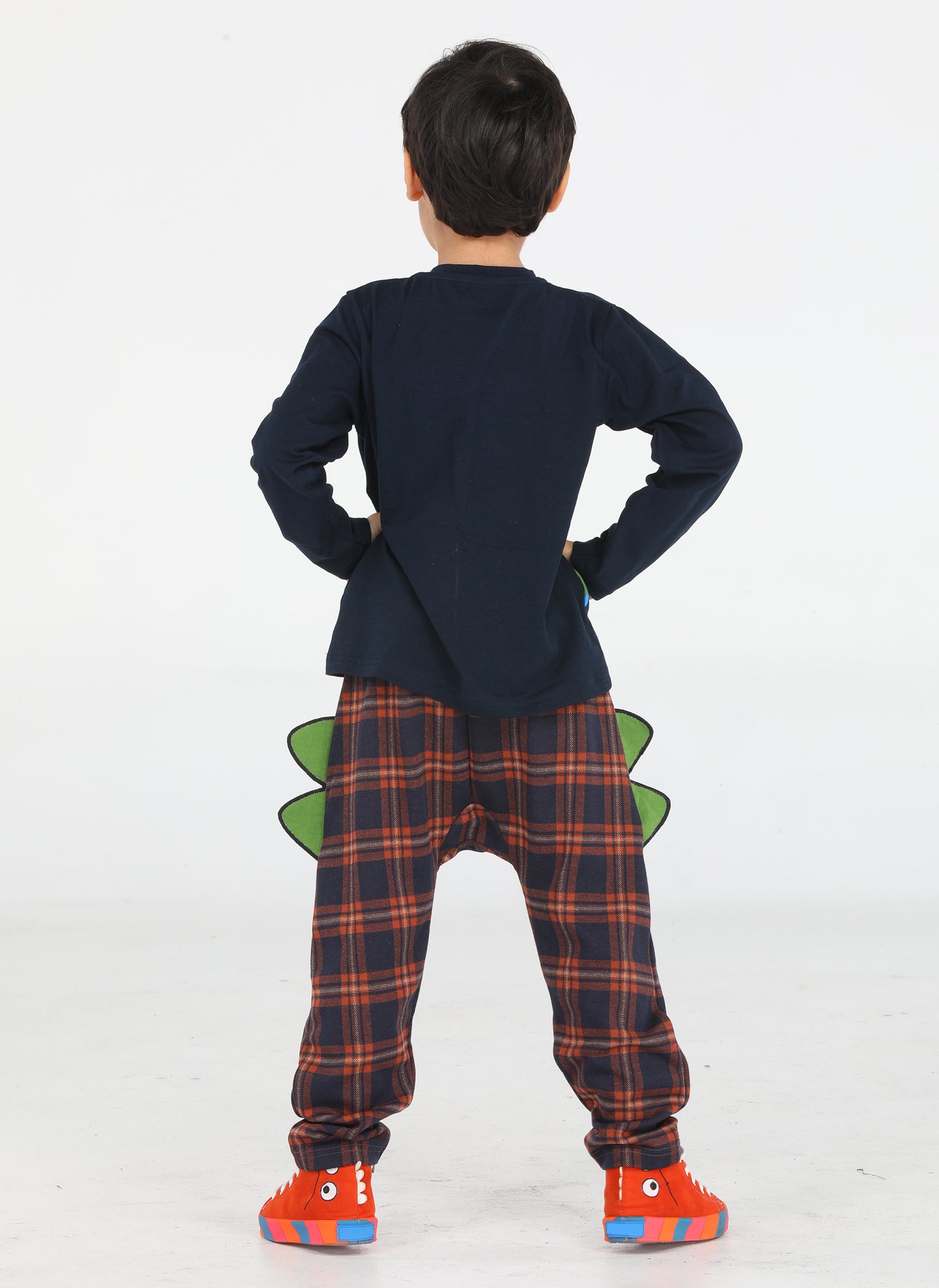 Loud Dino 3D Detail Pants + Long Sleeve T-shirt Set