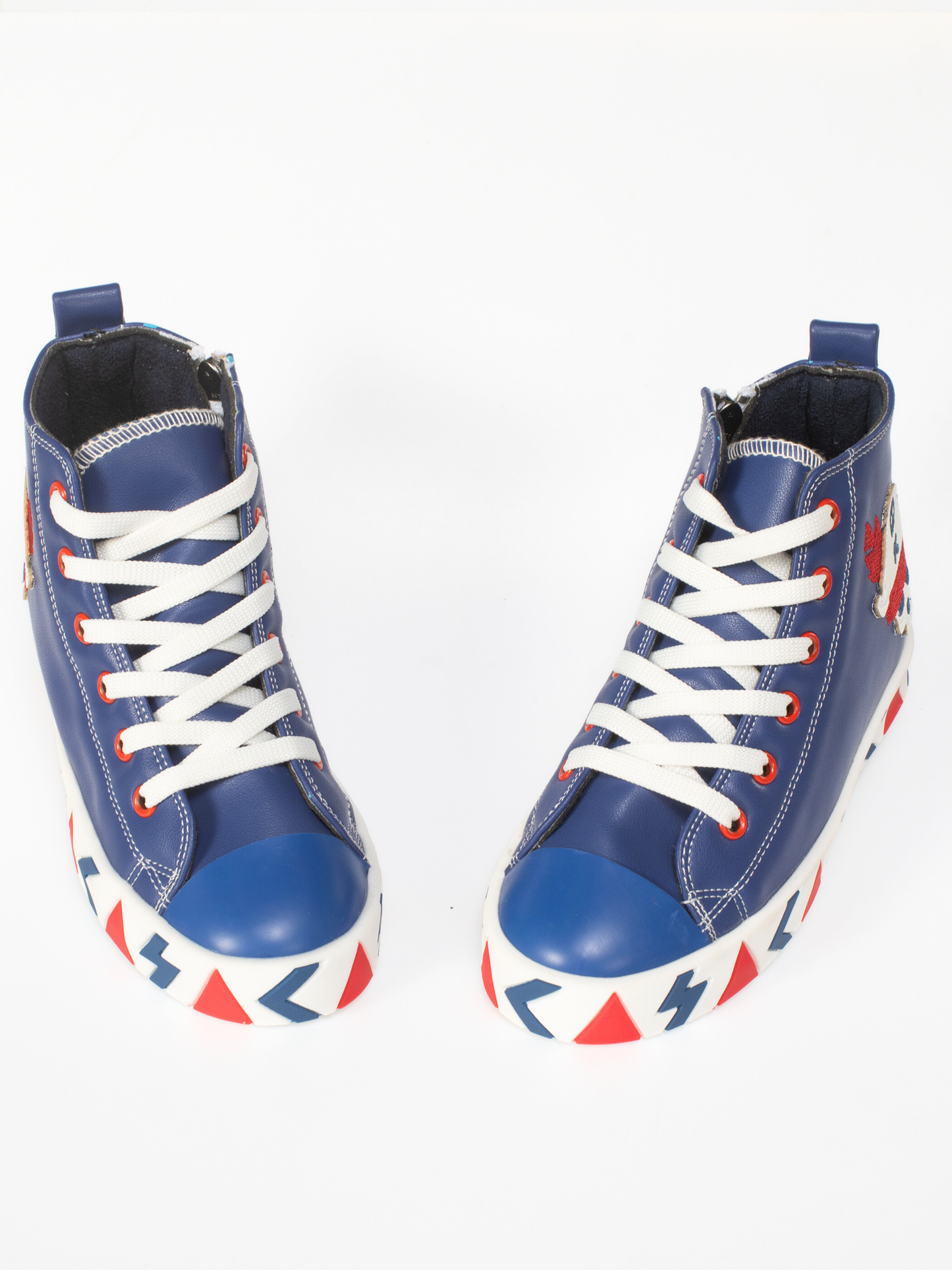 Pirate Designer Orthopedic Zipper Sneakers