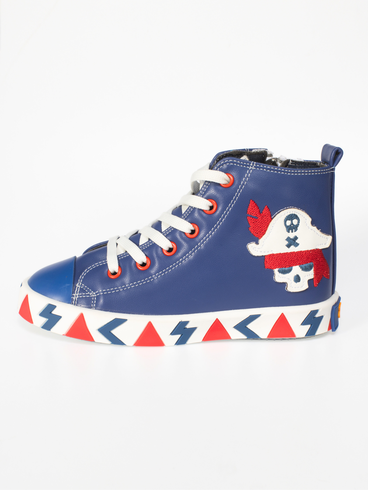 Pirate Designer Orthopedic Zipper Sneakers