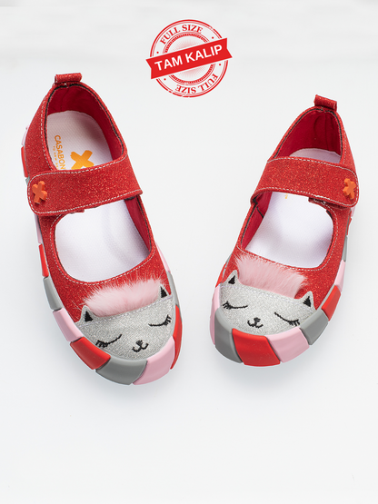 Fairy Tale Red Ballerina Shoes – Casabony Edition