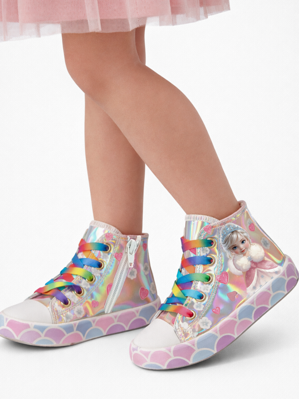 Magic Princess Holographic Girl Sneakers