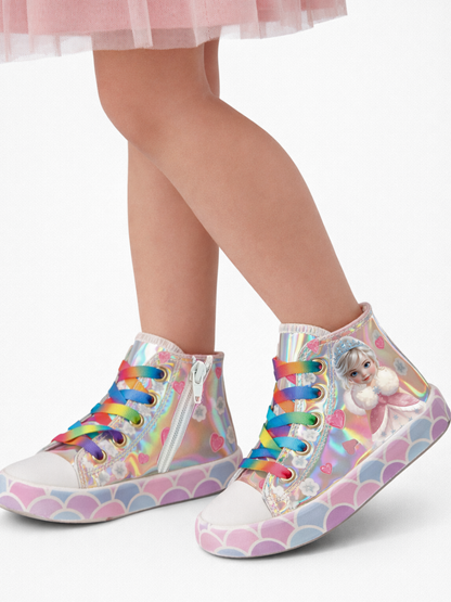 Magic Princess Holographic Girl Sneakers